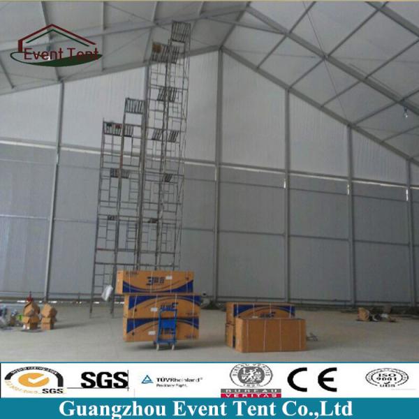 Anti Rust Modular Outdoor Warehouse Tent Building With PVC Covering