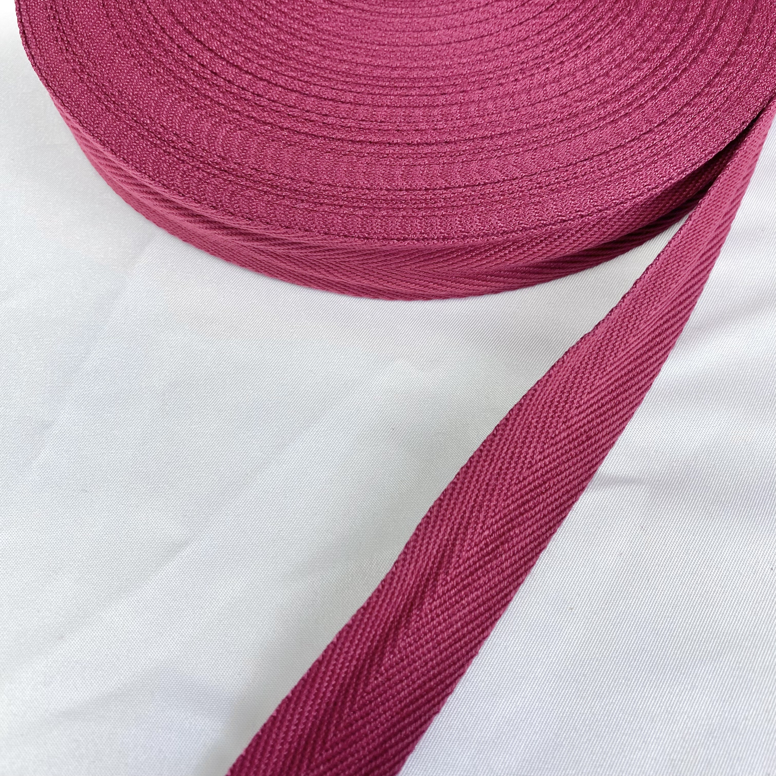 Herringbone polyester-cotton webbing Various colors Backpack strap Belt Handbag strap