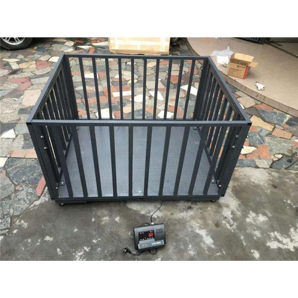 Steel Platform Livestock Weighing Scales 1.5*1.2m 1500KG Electronic Custom Size
