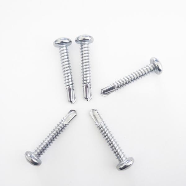 Pan Head Pin Pillar Torx Flower Drive Security Self Drilling Screws Stainless Steel 410