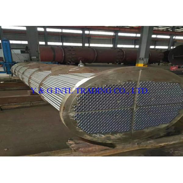 Stainless Steel Heat Exchanger Equipment 9-160mm OD With Tube Bundle