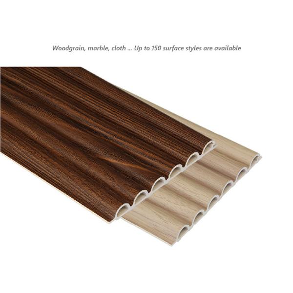 CE FSC 2.9m Interior Wall Paneling 28 Percent Wood PVC Composion