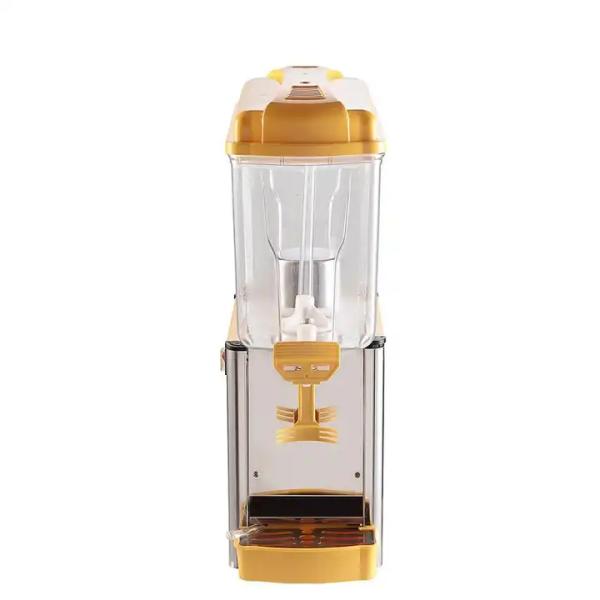 Желтый 12L распределитель холодных напитков распределитель соков из нержавеющей стали