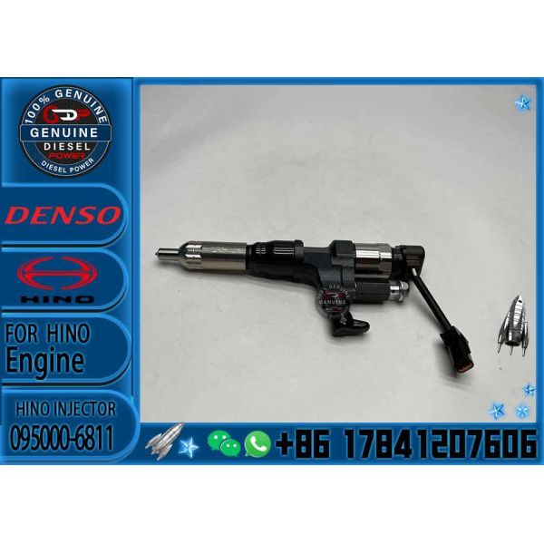Promoción Venta Caliente Piezas de Excavadora Inyector de Combustible Diésel 23670E0201 Inyector Common Rail 095000-6811 23670E0201