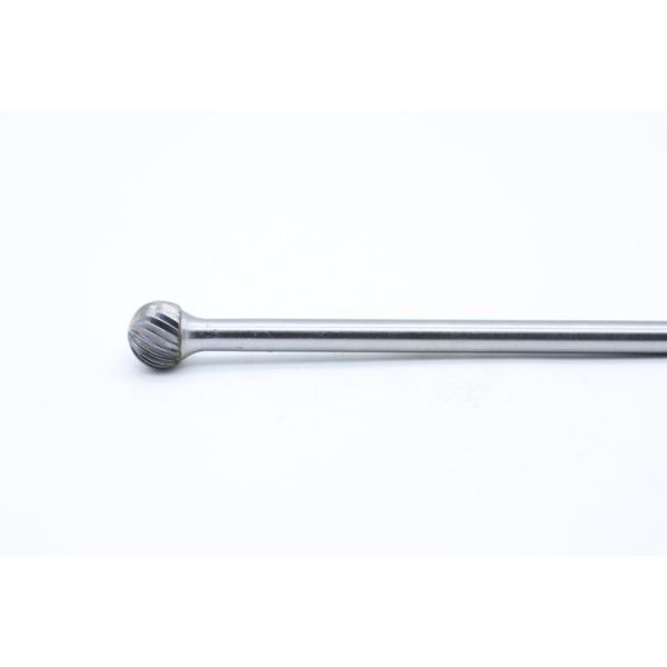 SD-5ZML6 SC Single Cut Long Shank Carbide Rotary Burr with 12mm Cut Diameter for Fast Stock Removal
