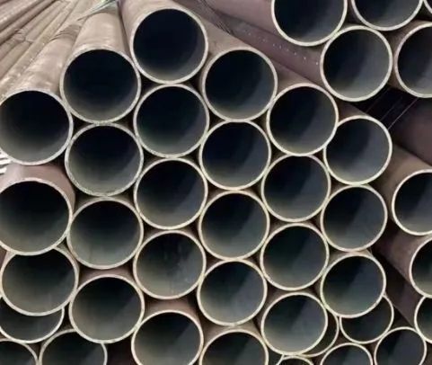 Полировка труб для котлов из бесшовной стали по стандарту DIN 17175 St45.8