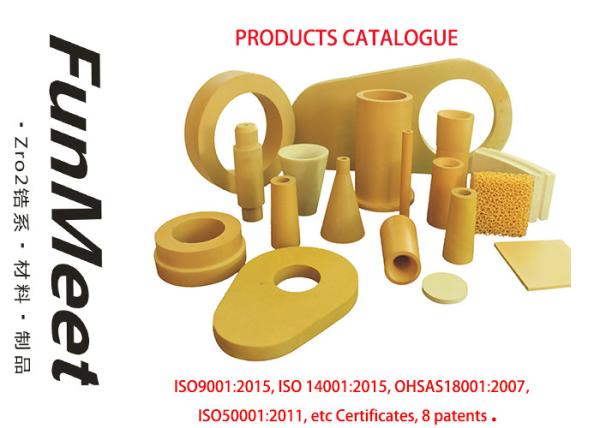 95% Monoclinic Zirconia Powder Type For Flow Control Refractory Production