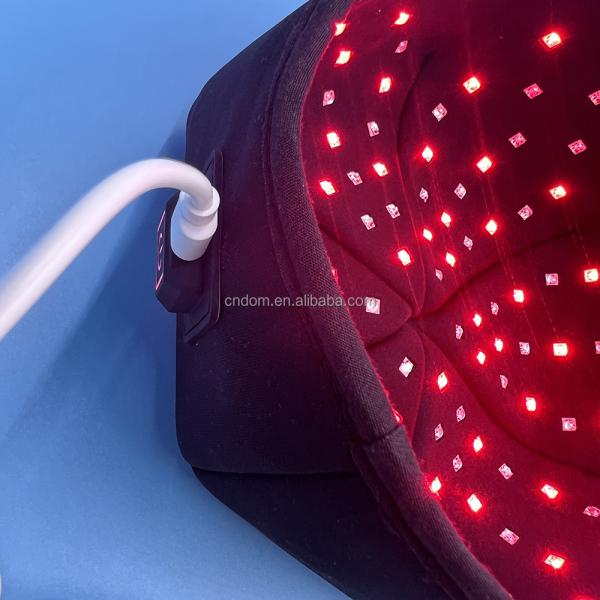 3th Gear Red LED Light Therapy Cap for Promoting Natural Hair Growth 120 Lamp Beads