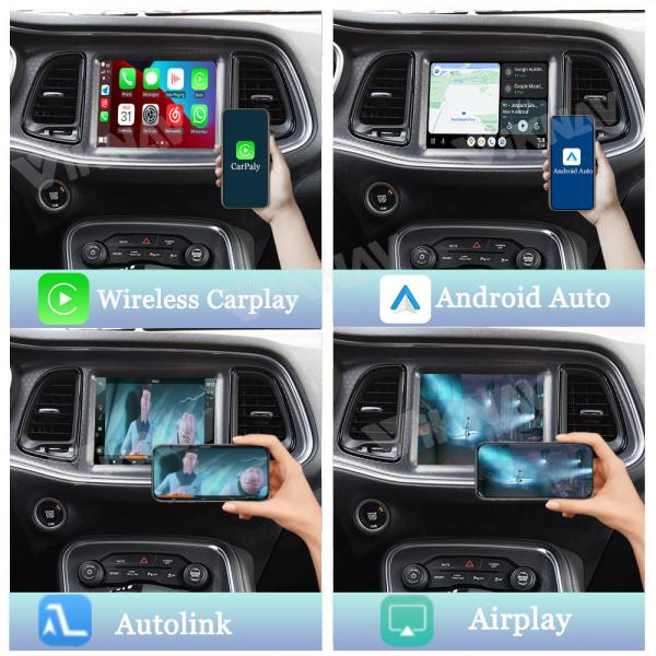 Viknav Linux Interface Box for Dodge Challenger 2015-2022 with Wireless CarPlay