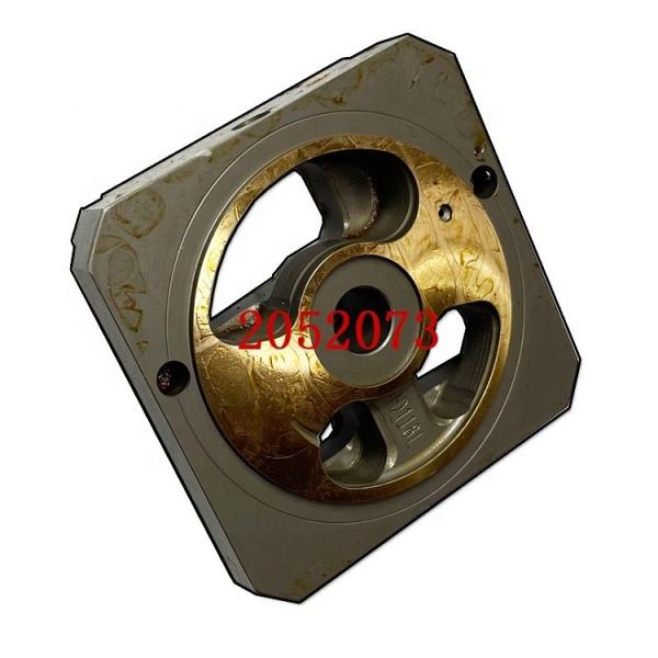 100% ZX200-3 Excavator Valve Plate HPV118 2052073 Construction Machinery Parts