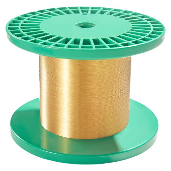 Electronics Aerospace Medical Jewelry Gold Plated Tungsten Wire 0.01 to 0.5mm
