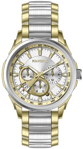 Big Face Stainless Steel Wrist Watch For Men 5ATM Multifunction