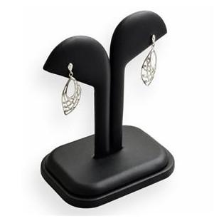 Logo Printed Earring Display Stands , Jewelry Display Holder With Paper Material Inside