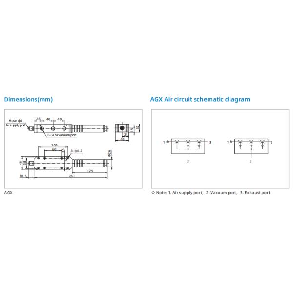 AGX Series Vacuum Generator