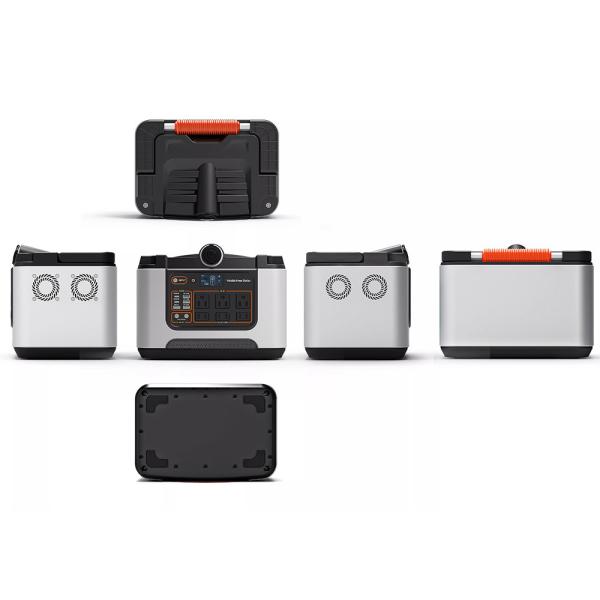 700W Portable Power Station with 648Wh Capacity for 10 Devices - Emergency Power Supply and Portable Generator