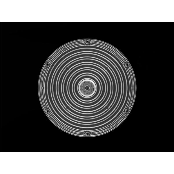 Optique ronde d'illumination de LED avec le niveau matériel de la protection IP66 de PC de revêtement d'Abrazine