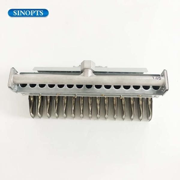                  17 Rows Gas Boiler Steam Fire Row Stainless Iron Zinc Plate Burner Tray Heat Exchanger for Boiler Spare Parts             