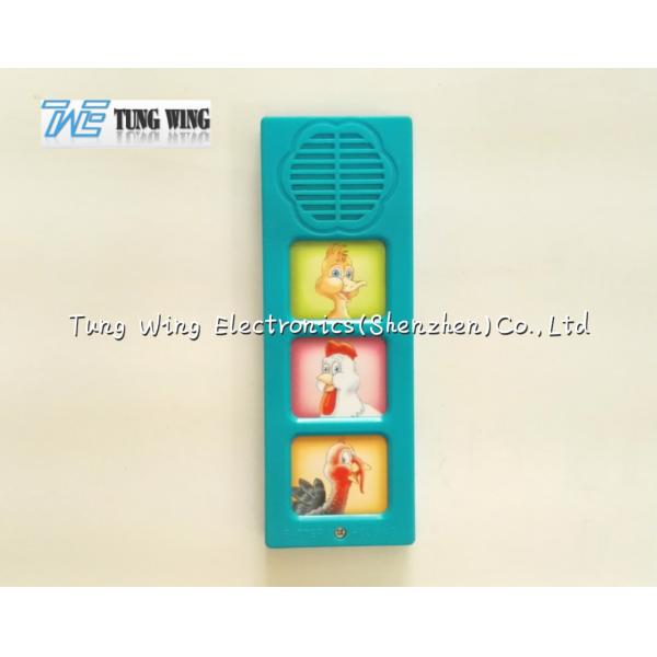 Domestic Animal Sounds Book Module With 3 Buttons For Child Board Book
