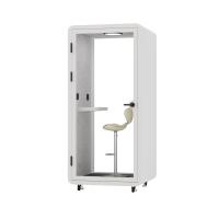 Acoustic 1 Person Pod Customized Prefab Office Pod Soundproof
