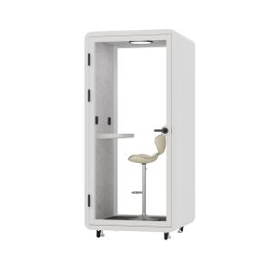 Movable Office Phone Booth Modular 1 Person Booth Fast Install