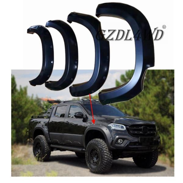 ABS Plastic GZDL 4WD Mercedes Benz Wheel Arch Flares