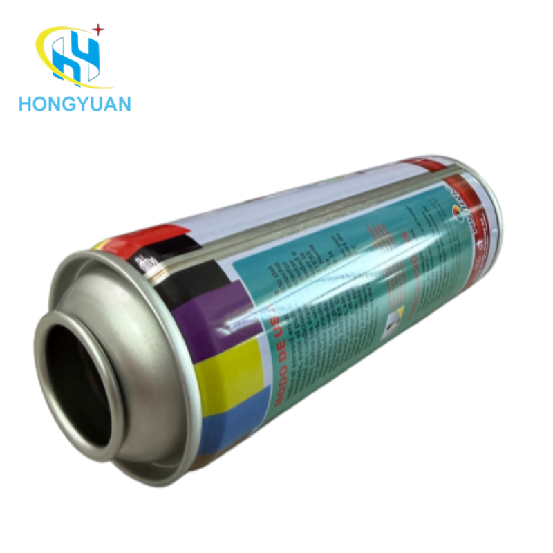 52x140mm Empty Tinplate Aerosol Spray Paint Can Container for Argentine Automotive Industrial Market Supply