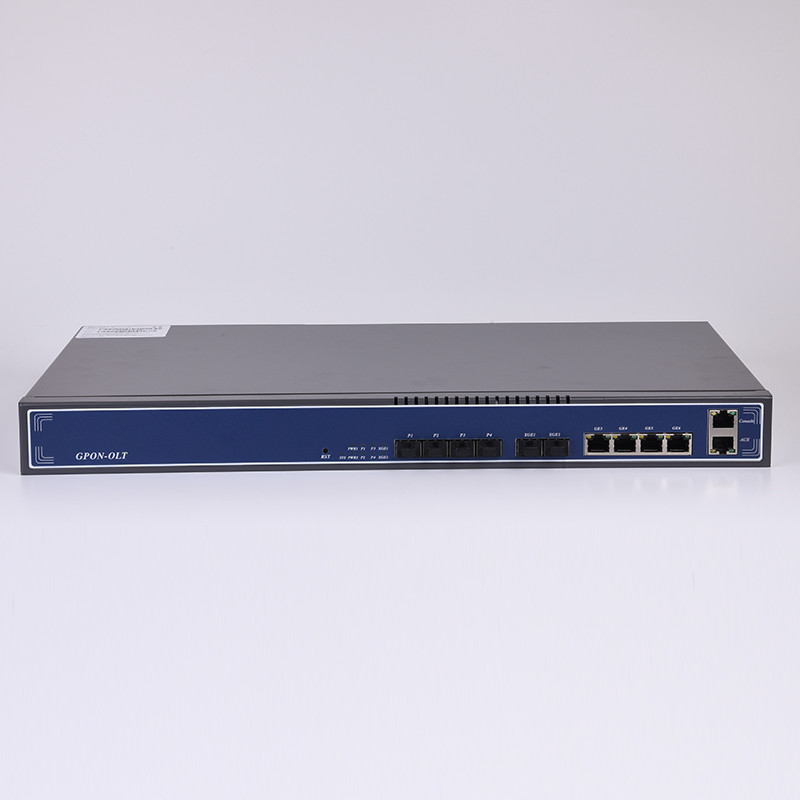 Порт GEPON 10G EPON OLT сети 1U 4PON оптического волокна