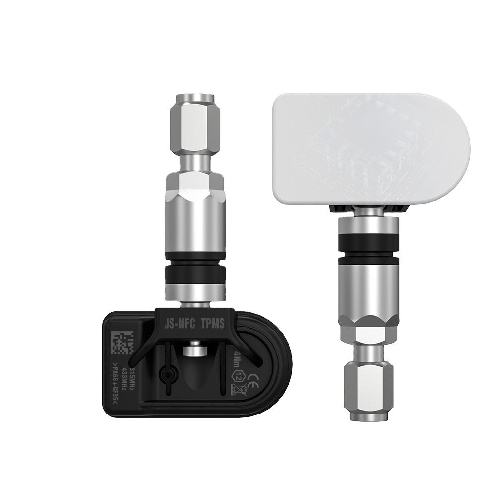 JINYUNSHENG JS-NFC Universal 2-in-1 Dual-Band Built-In Tire Pressure Sensor Programmable NFC New Condition with 1 Year Warranty