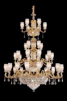 Grands lustres de luxe pour la décoration intérieure haut de gamme