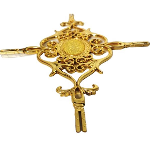 UV Electroplate Windows Georgian Bar 5*8mm Plastic Contemporary Georgian Bar Flower