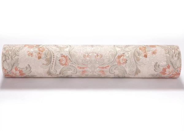 0.53*10M Rustic Style Red Floral Wallpaper Waterproof for Bedroom