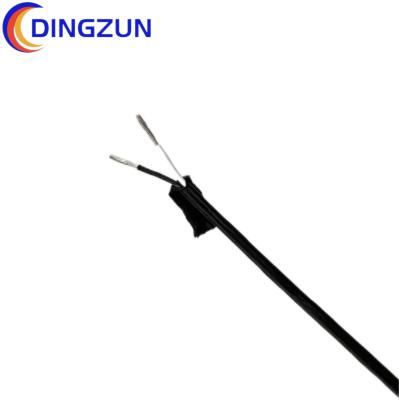 Tipo cabo de Dingzun 2 X 0.5mm2 de par termoelétrico da isolação de J Ptfe para a medição de Temperaturing