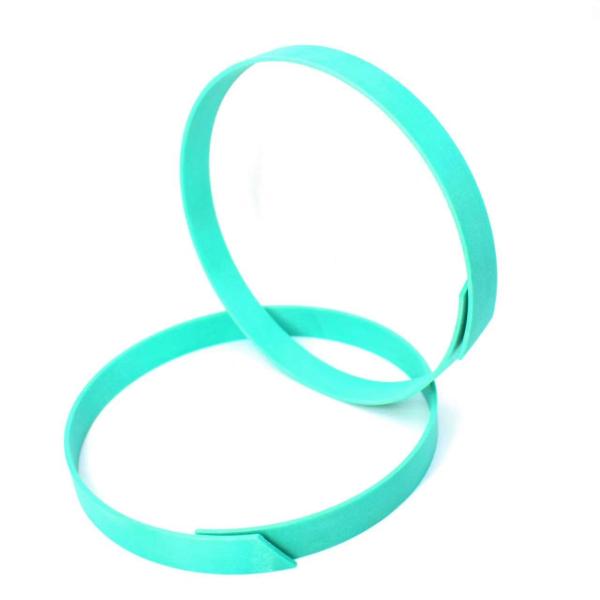 Guía de resina de poliéster anillo de desgaste anillo sello verde para cilindro hidráulico