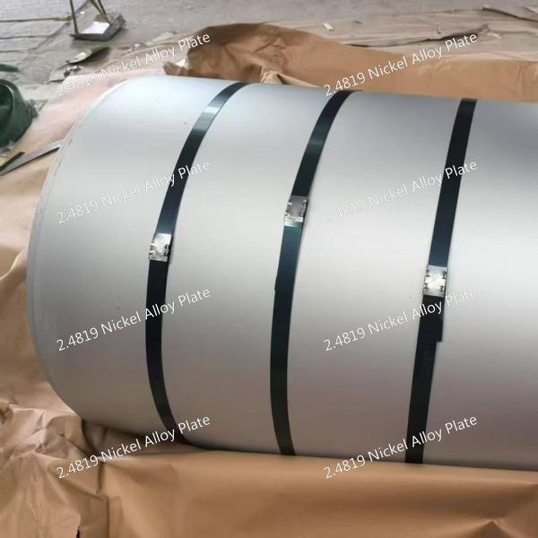 DIN 2.4819 Plaque en alliage de nickel Hastelloy C-276 avec 2B NO.1 Surface et résistance à la corrosion à la température