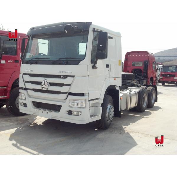 New HOWO Heavy Duty 6x4 Blue/Red 336/371HP Tractor Truck