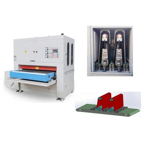 Cortando a folha de aço inoxidável de lustro de Sander Machine 1300mm do plano