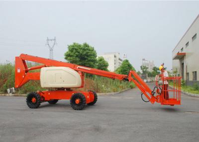 Hydraulic 20M Articulated Boom Cherry Picker Lift With Cummins Engine 180° Platform Rotation