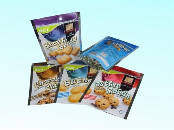 Resealable Plastic Foil Pouch Packaging Stand Up Aluminum Foil Laminated k Bags