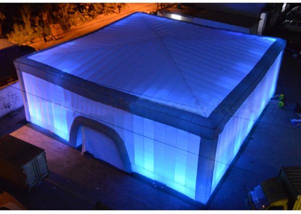 Wedding Party Use Inflatable Event Tent With Led Light SGS Certificated