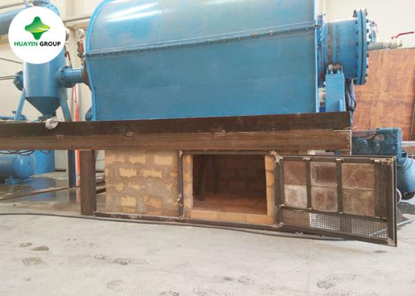 200kg Rubber Pyrolysis Plant No Pollution Waste Tyre Plastic