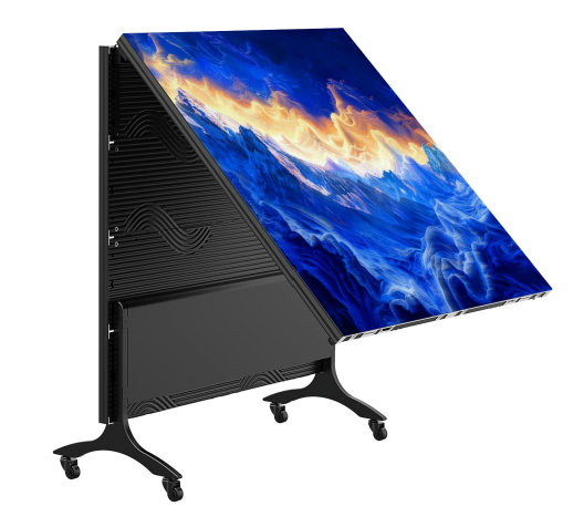 P1.95 Indoor LED Poster Display with 800nit Brightness Ultra-thin 33mm Cabinet and Front Access Service