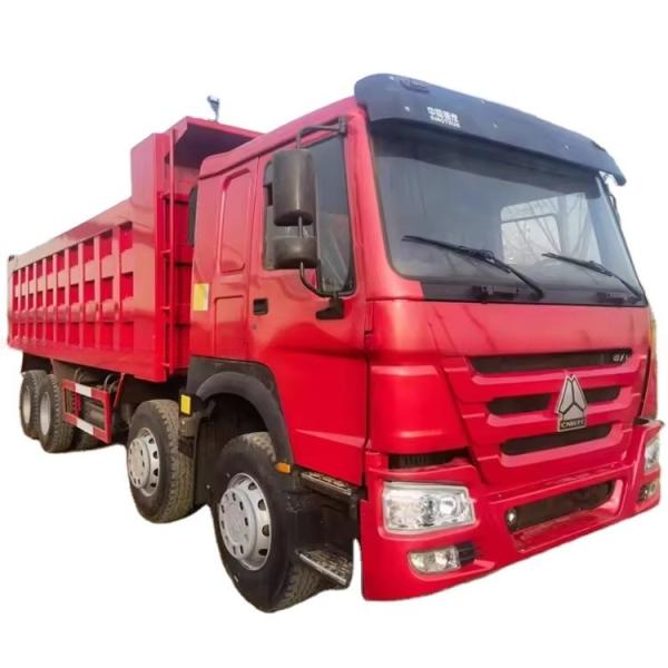 Caminhão de 12 rodas Sinotruk 8x4 30 40 50 toneladas Caminhão de mineração diesel