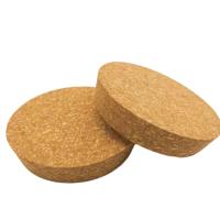 Eco Friendly Storage Jar Cork Lid Tarped Heat Insulation For Kitchen DIY Gift