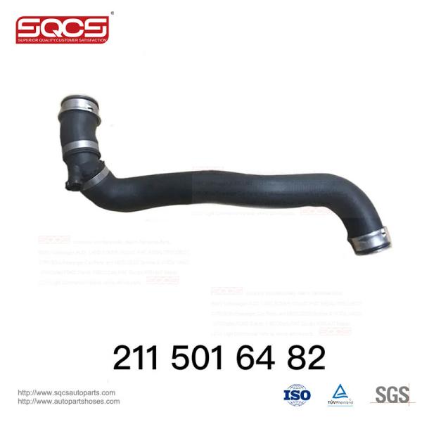 Peças para automóveis SQCS Radiador mangueira de refrigeração para Mercedes-Benz W211 OEM 2115016482