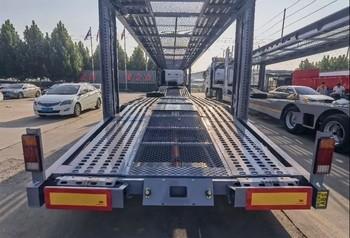 Reliable Car Carrier Semi Trailer For Efficient Cars Transportation Ensuring Max Protection High Stability