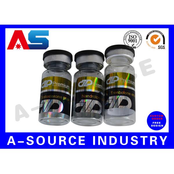 Органический Клей 10 мл Флакон Этикетка Витаминная бутылка Этикетка горячая фольга Этикетка бутылки лекарственного средства