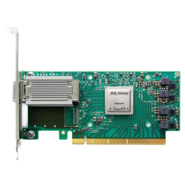 Original Brand Mellanox MCX555A-ECAT ConnectX-5 VPI EDR InfiniBand 100 Gb/s Fiber Optic Equipment AI Agent Network Scraping