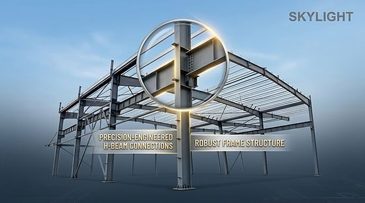 Versatile Metal Workshop Buildings Durable Prefab Workshop Building Weather Resistant