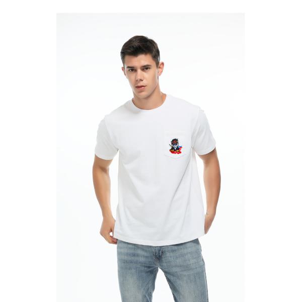 New design cheap short sleeve cotton print slender fit wholesale pima cotton weed t-shirts