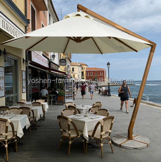 Outdoor Beach Swimming Pool Aluminum Pole  Umbrella Parasol Sun Shade Umbrella